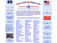 Tablet Screenshot of newyorkcitymetro.com